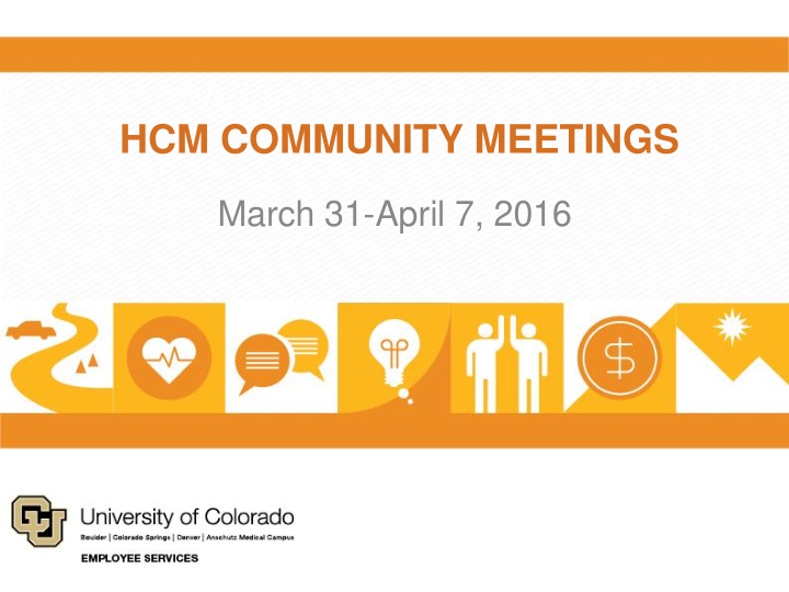 hcm community meetings