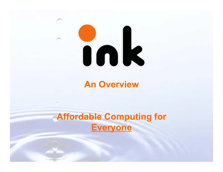 an overview affordable computing for everyone 4 out of 5