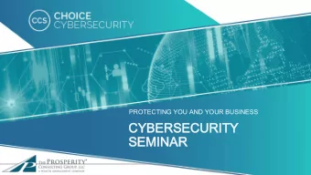 CYBERSECURITY  CYBERSECURITY  SEMINAR  SEMINAR  STEVE RUTKOVITZ  STEVE RUTKOVITZ  ABOUT STEVE