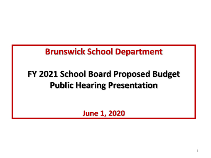 fy 2021 school board proposed budget