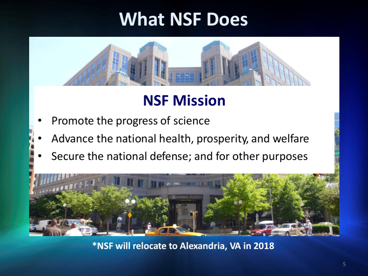 what nsf does