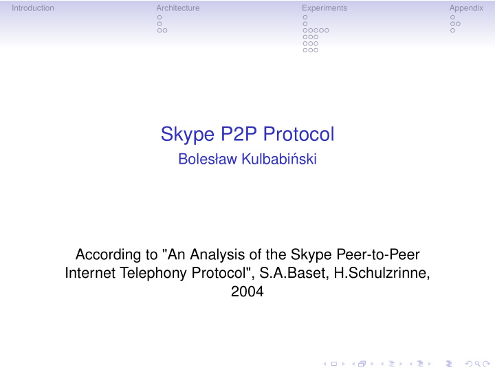 skype p2p protocol