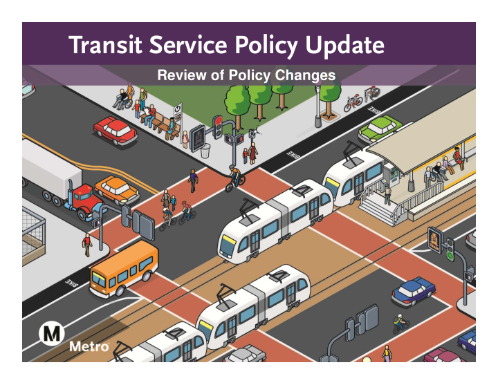 transit service policy update