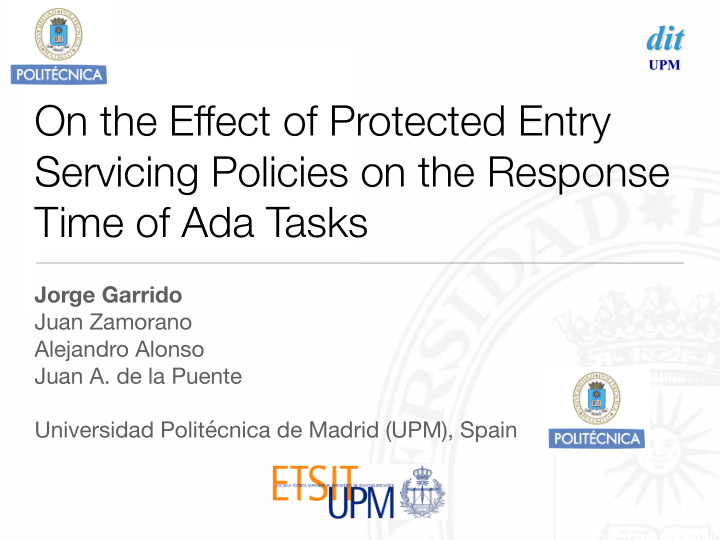 on the effect of protected entry servicing policies on