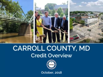 Table of Contents  Page    Carroll County Highlights  3    Regional Factors  6    Economic