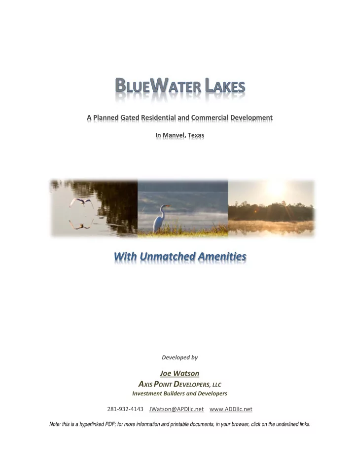 with unmatched amenities
