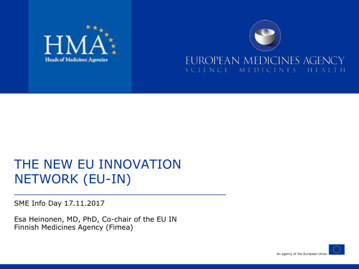the new eu innovation network eu in