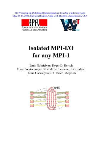 Emin Gabrielyan, Roger D. Hersch  cole Polytechnique Fdrale de Lausanne, Switzerland