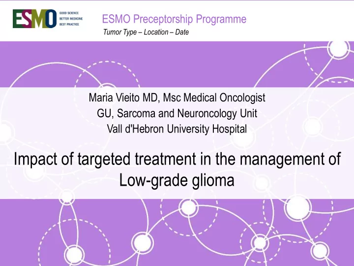 impact of targeted treatment in the management of low