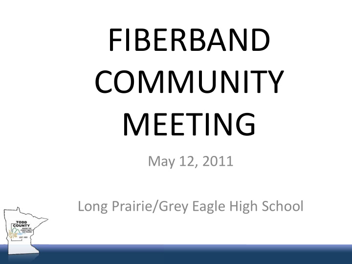 fiberband community meeting