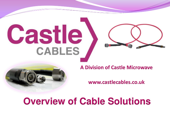 overview of cable solutions our partners