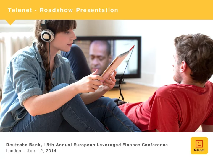 telenet roadshow presentation