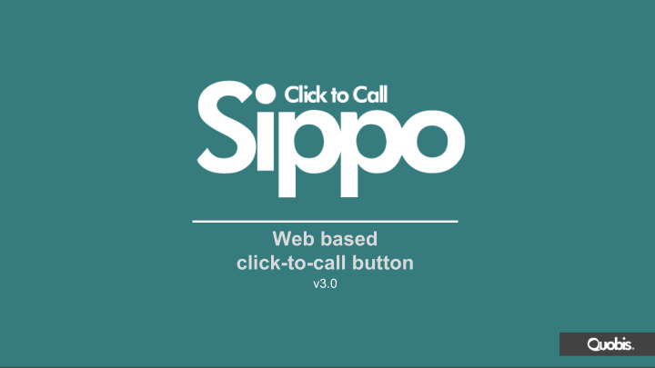 web based click to call button