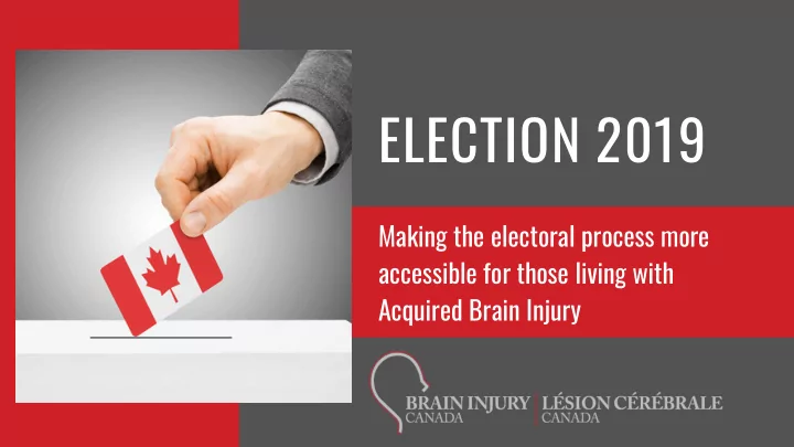 election 2019