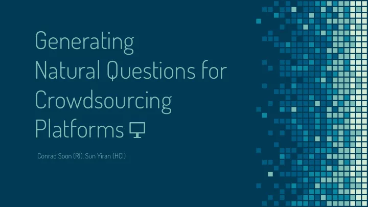 natural questions for