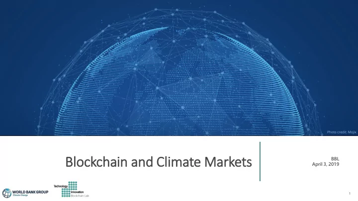 blo lockchain and cli limate markets