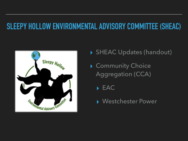 sleepy hollow environmental advisory committee sheac