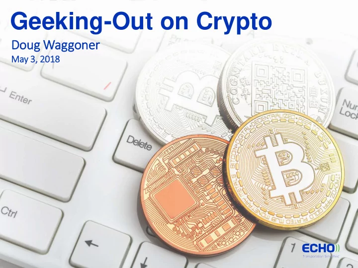 geeking out on crypto