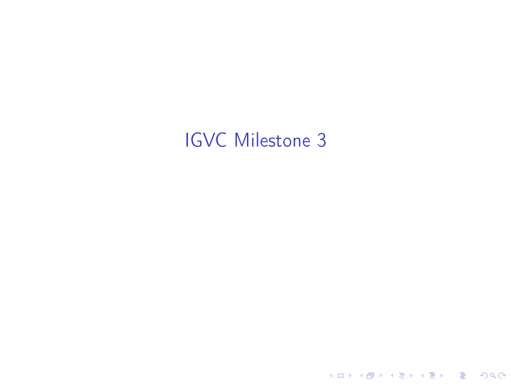 igvc milestone 3 implement mapping