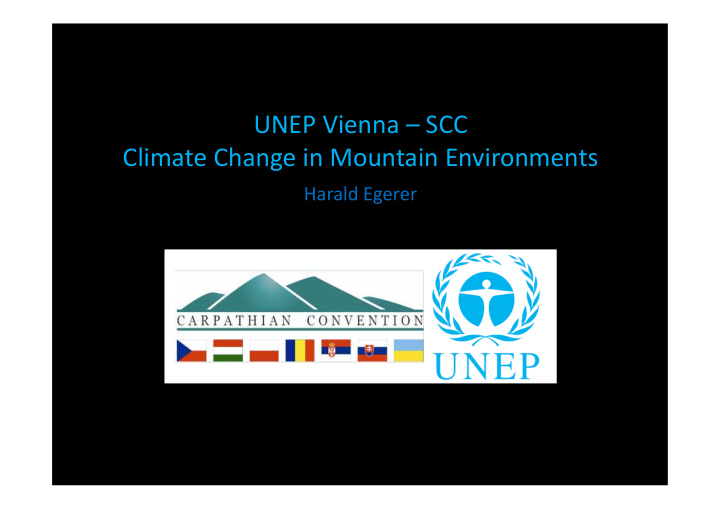 unep vienna scc climate change in mountain environments