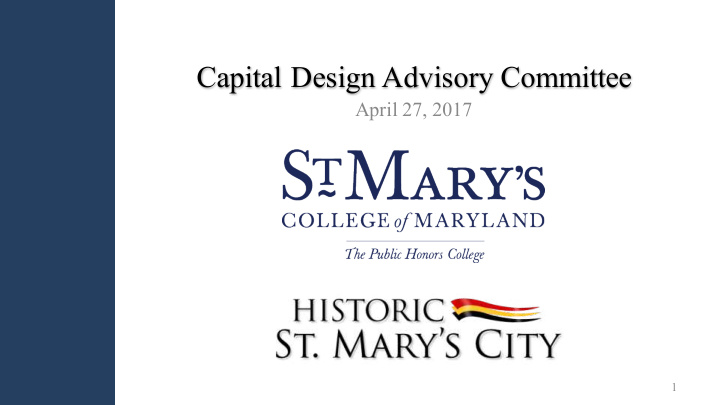capital design advisory committee