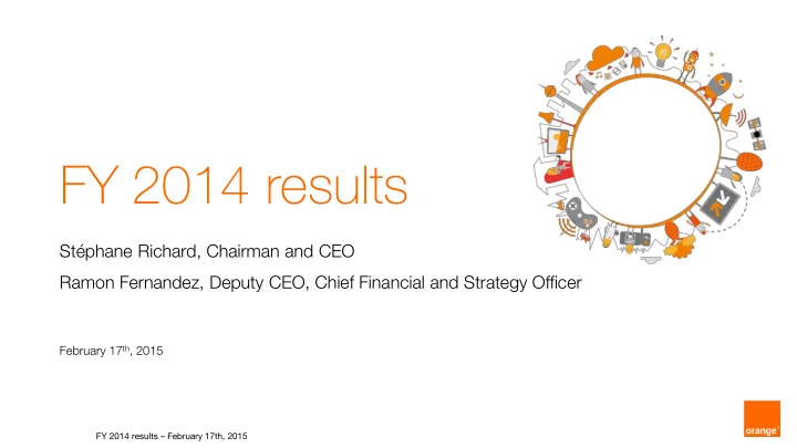 fy 2014 results