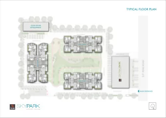 TYPICAL FLOOR PLAN  CLUB HOUSE  DEVELOPMENT  MAIN ENTRANCE  3 BHK TOWER - C  3 BHK TOWER - B  4 BHK