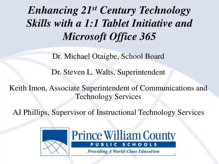 enhancing 21 st century technology