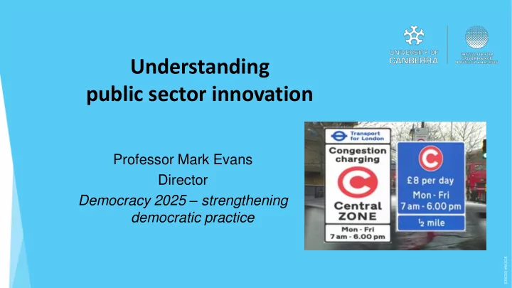public sector innovation