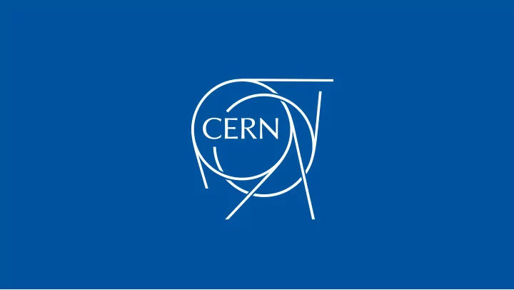 towards ds a self elf auto tomated ce cern clo cloud