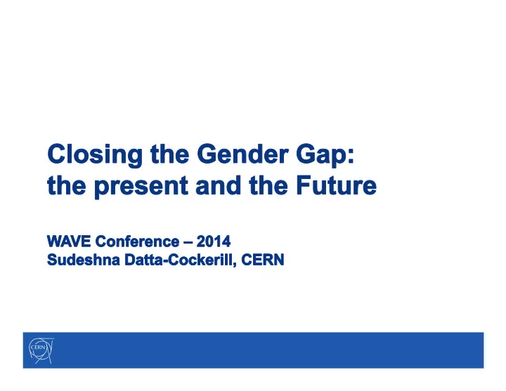 diversity at cern