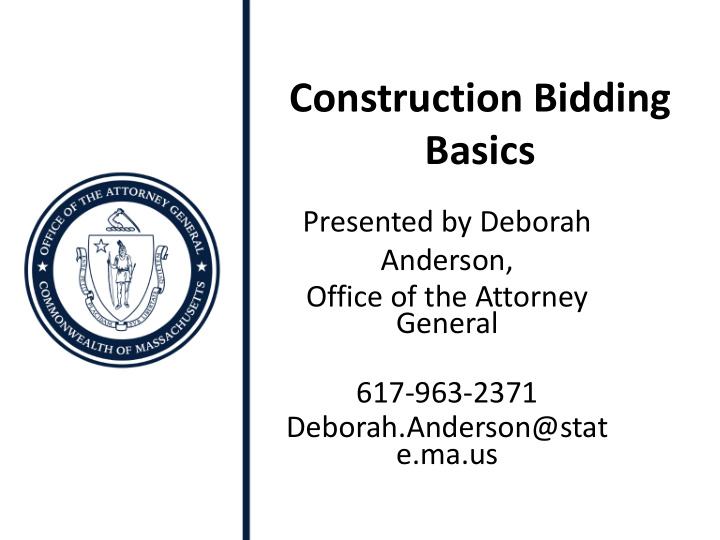 construction bidding