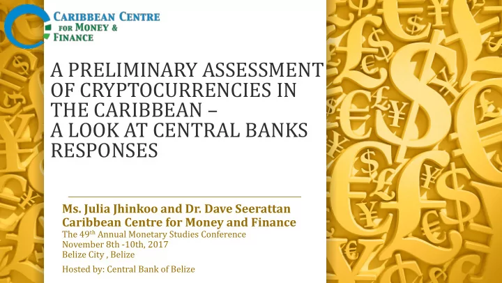 of cryptocurrencies in