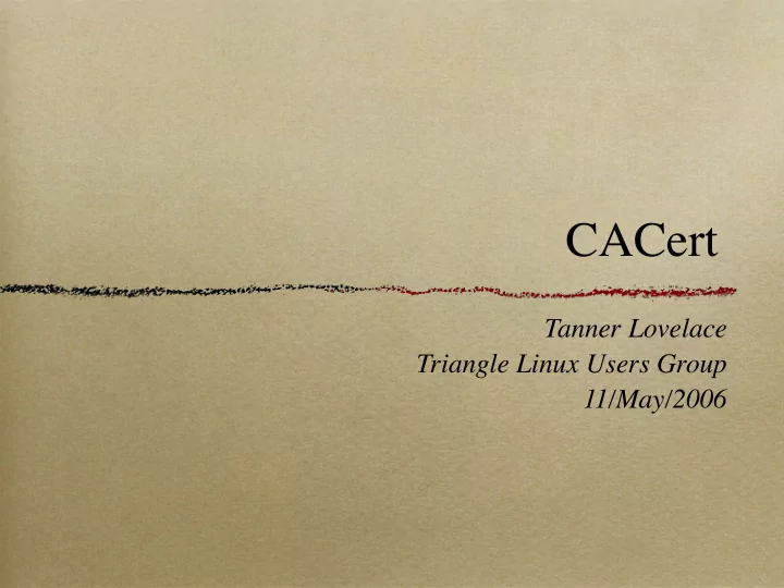 cacert
