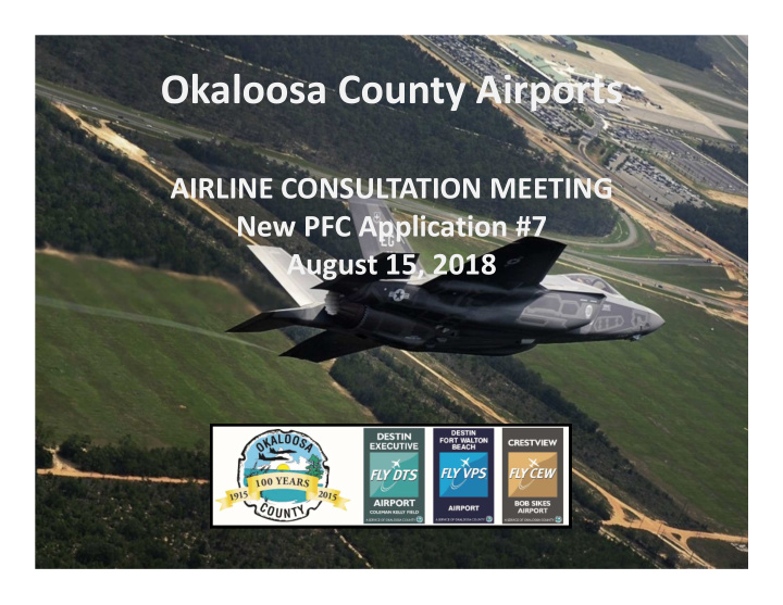 okaloosa county airports