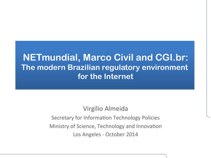 netmundial marco civil and cgi br