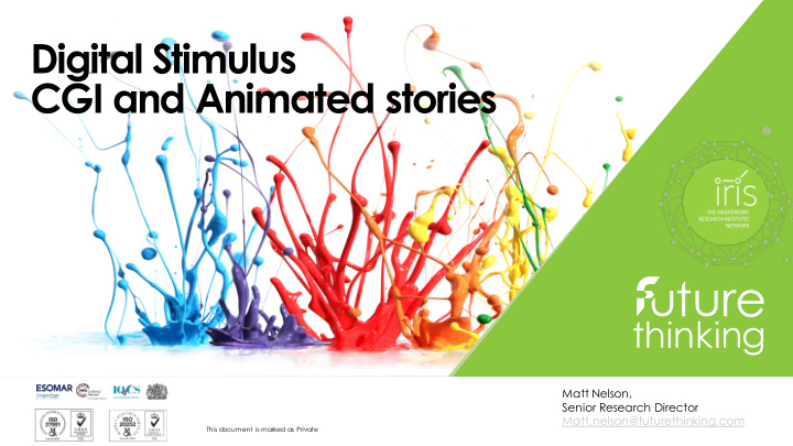 digital stimulus cgi and animated stories