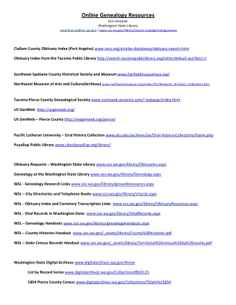 1857 Pierce County Census www.digitalarchives.wa.gov/Collections/TitleInfo/176 Washington State