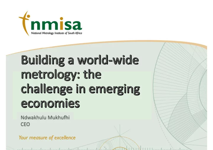 ndwakhulu mukhufhi ceo outline of talk