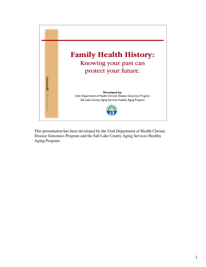 family health history