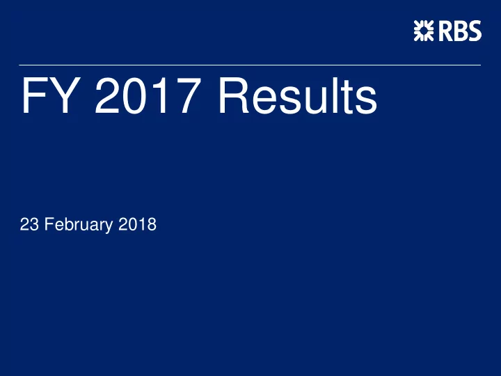 fy 2017 results