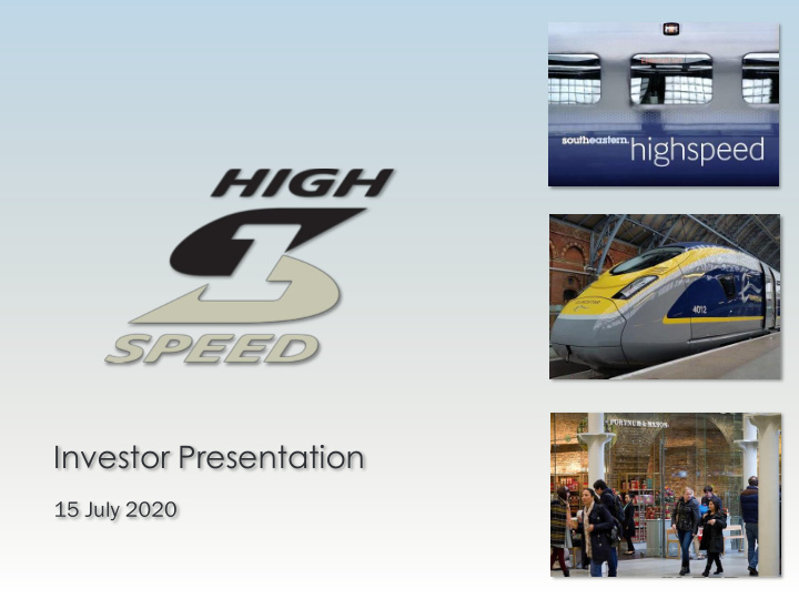 investor presentation