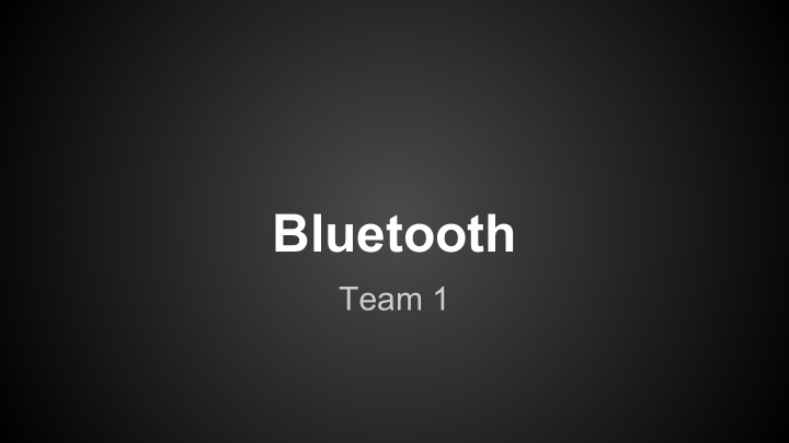 bluetooth