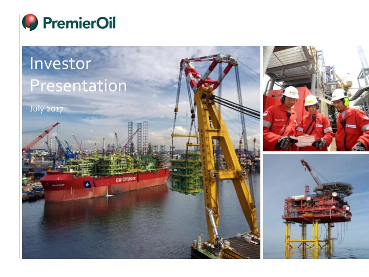 investor presentation