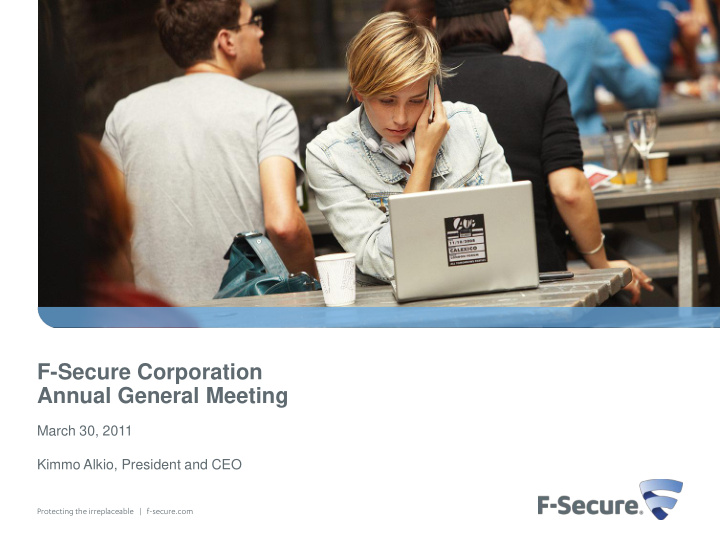 f secure corporation annual general meeting