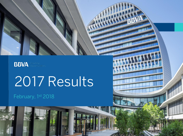 2017 results