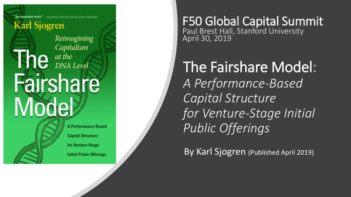 the fairshare model