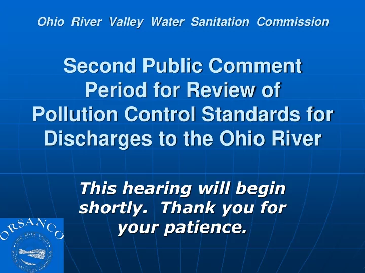 pollution control standards for