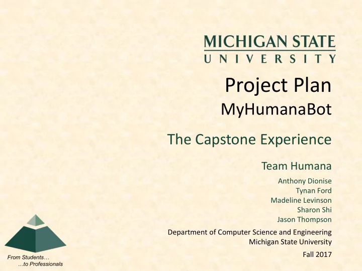 project plan