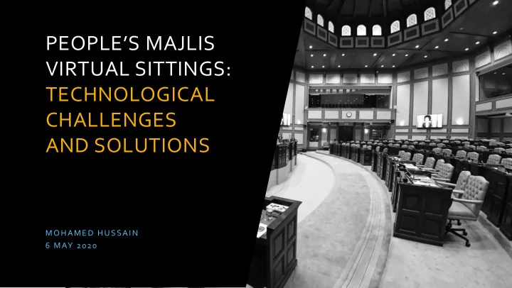 virtual sittings
